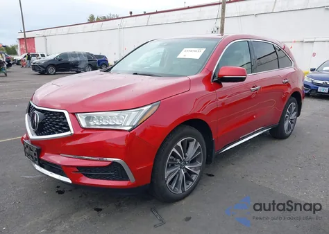 2019 Acura Mdx Technology Pkg из США, поврежденный, VIN 5J8YD4H54KL029745